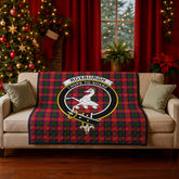 Roxburgh District Tartan Crest Quilt